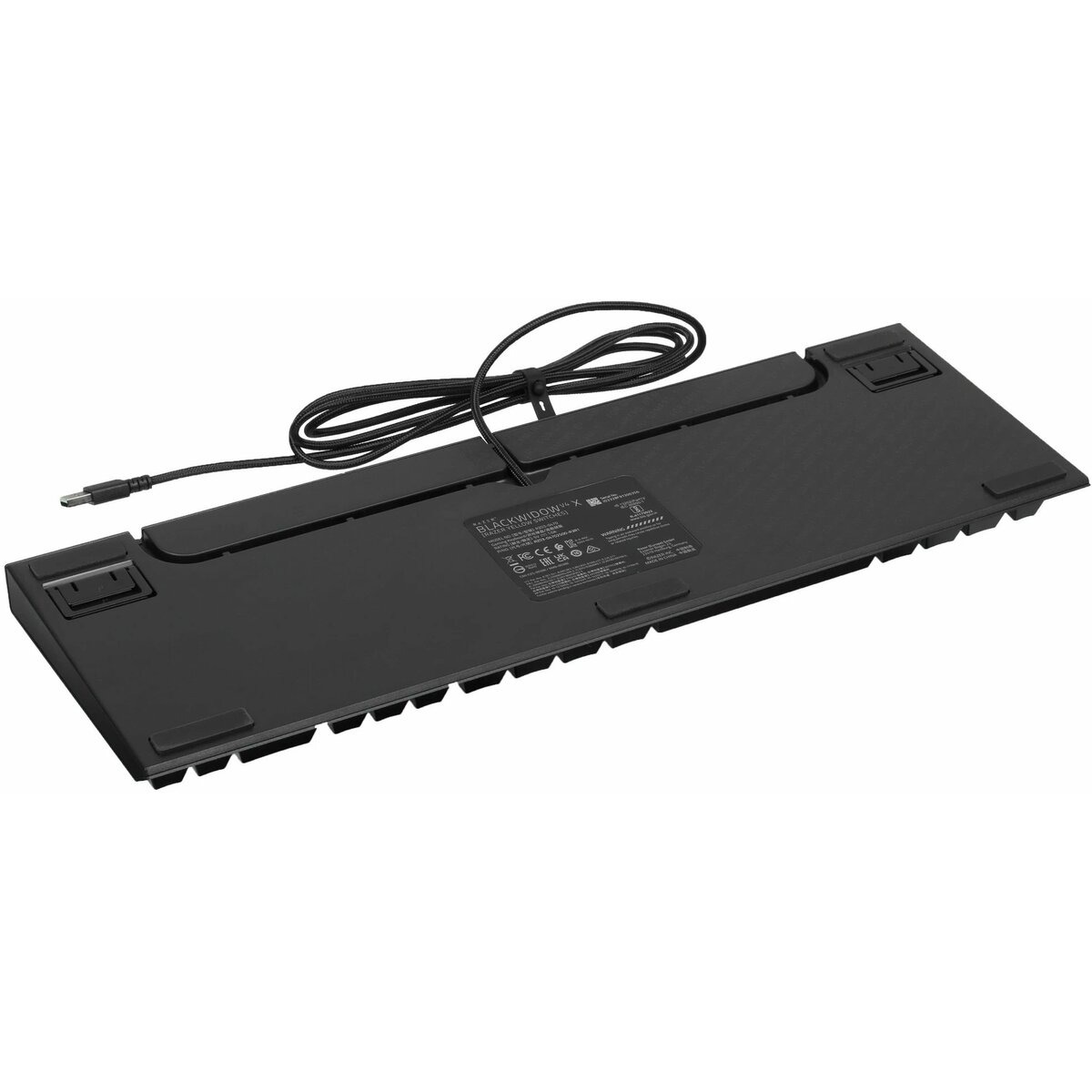 Клавиатура Razer BlackWidow V4 Green Switch механическая, черный 