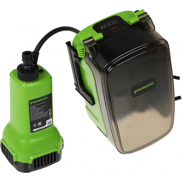 Насос бочечный Greenworks G24SWP (Цвет: Green)