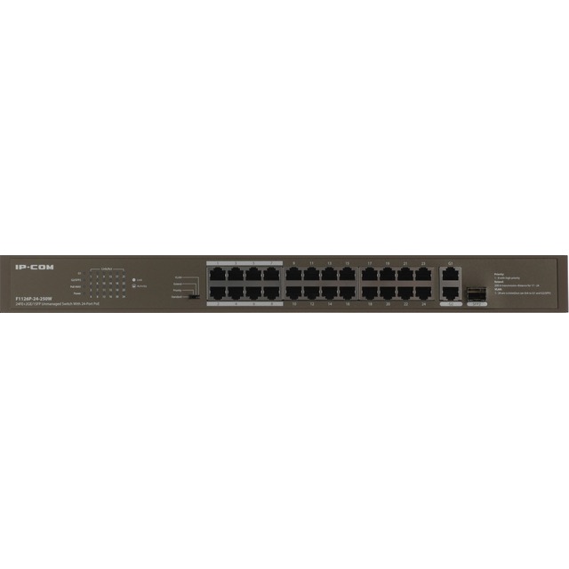 Коммутатор IP-Com F1126P-24-250W