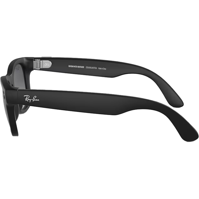 Умные очки Ray-Ban Meta Wayfarer RW4006 (Цвет: Matte Black/Polar Gradient Graphite)