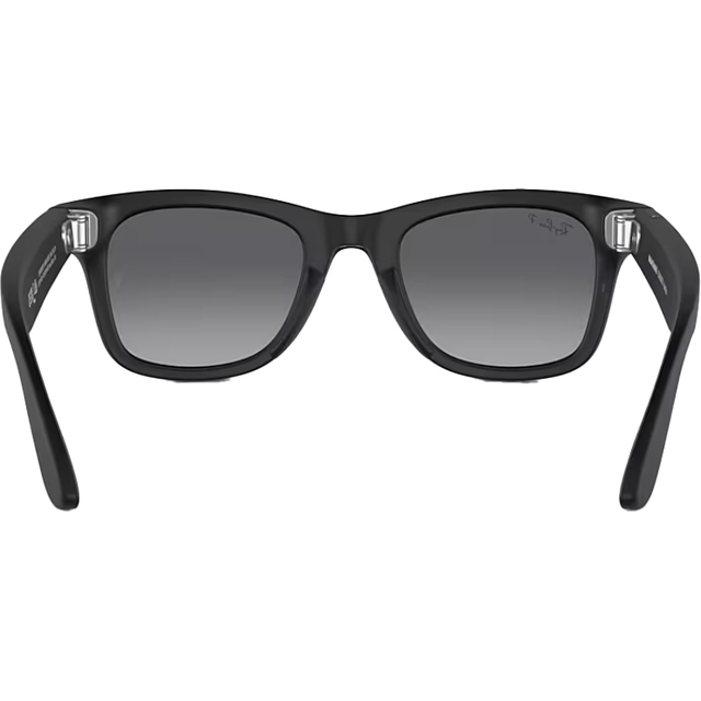 Умные очки Ray-Ban Meta Wayfarer RW4006 (Цвет: Matte Black/Polar Gradient Graphite)