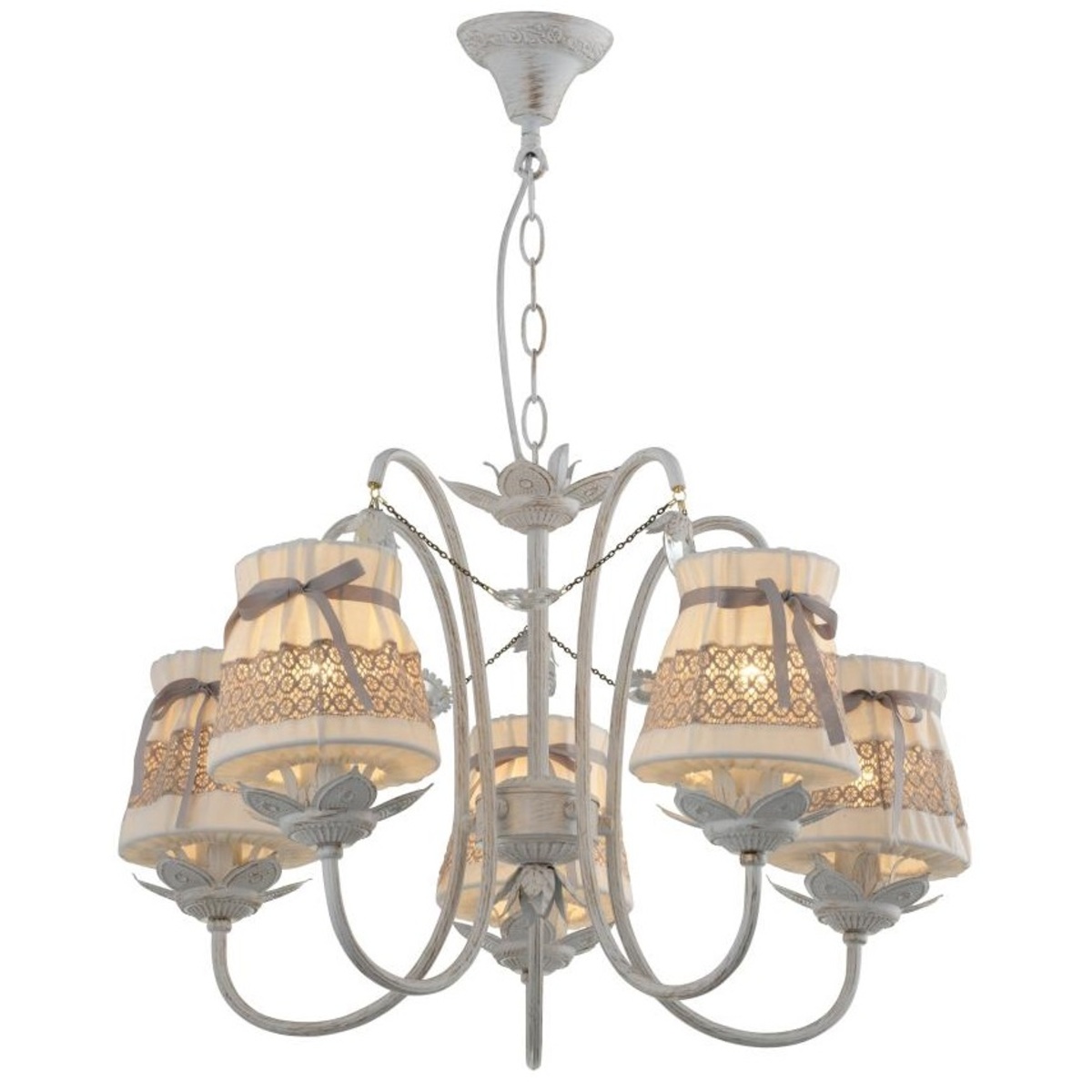 Люстра FLEUR 1102/5 (Цвет: Antique White)