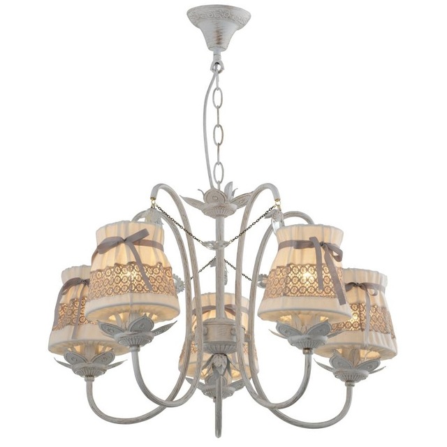 Люстра FLEUR 1102 / 5 (Цвет: Antique White)
