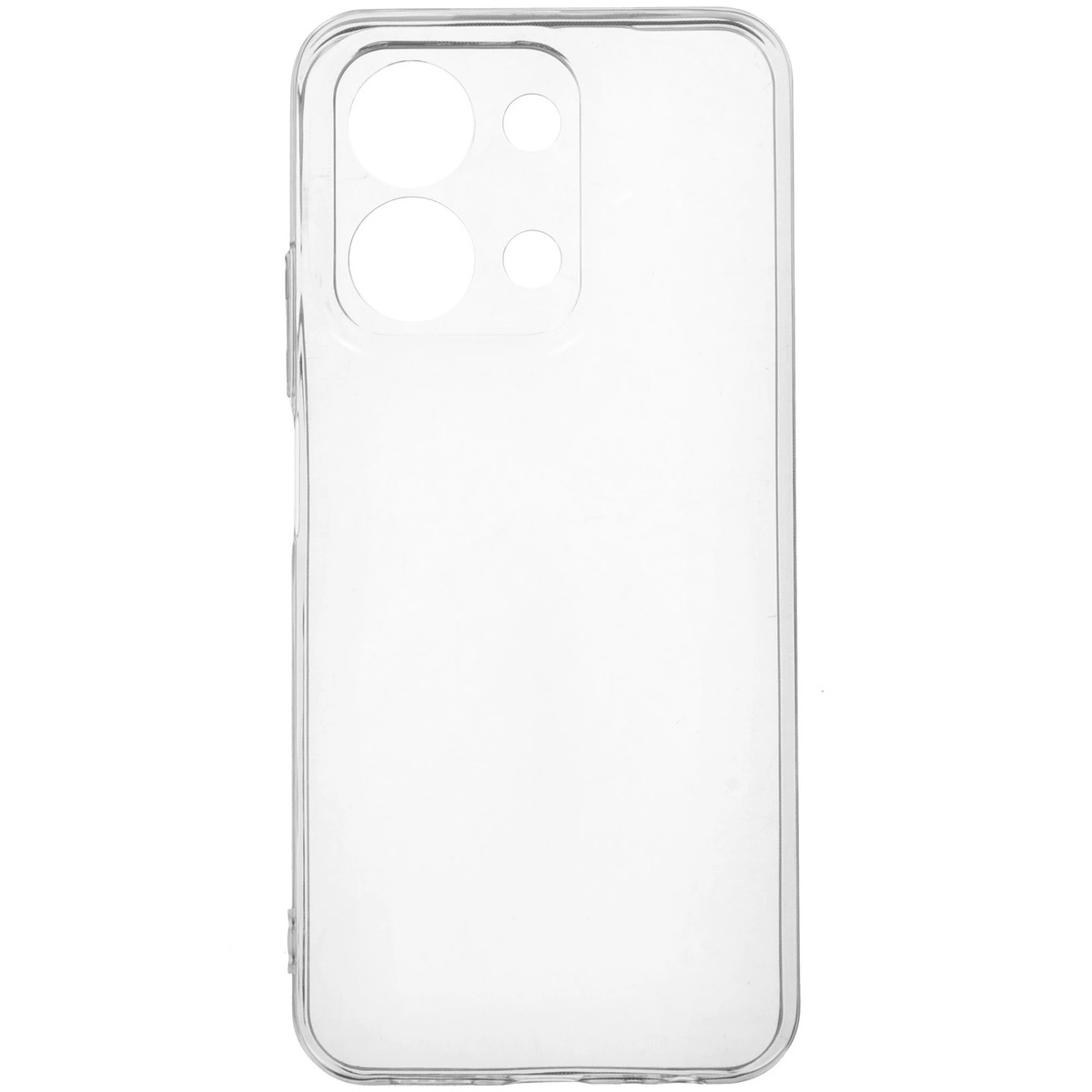 Чехол-накладка Borasco Silicone Case для смартфона Xiaomi Redmi 15C (Цвет: Clear)