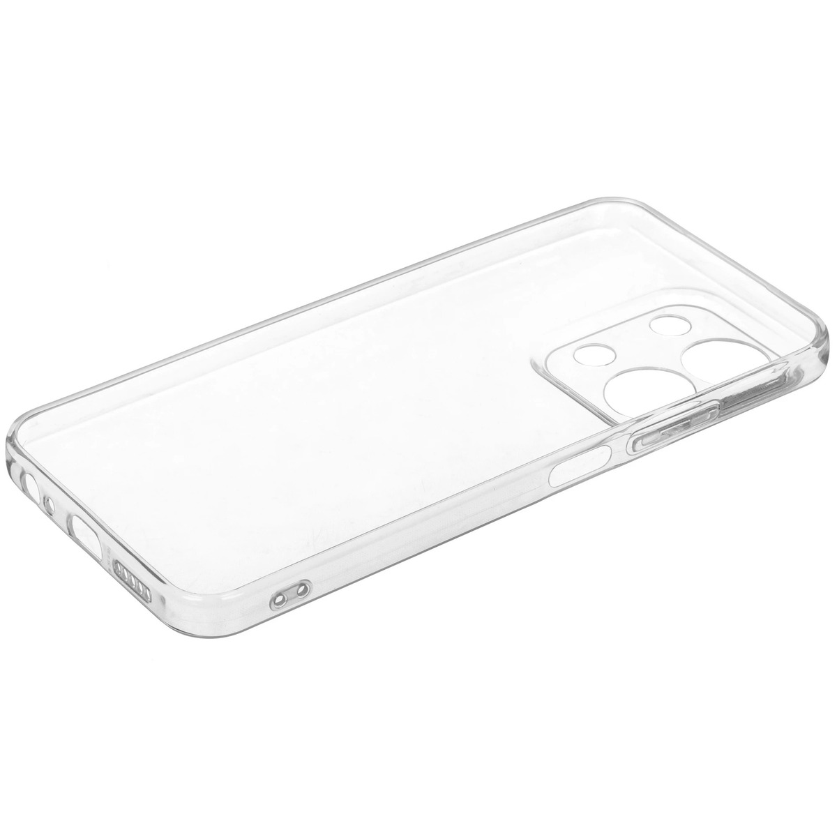 Чехол-накладка Borasco Silicone Case для смартфона Xiaomi Redmi 15C (Цвет: Clear)