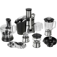 Кухонный комбайн Kitfort KT-1395 (Цвет: Silver/Black)