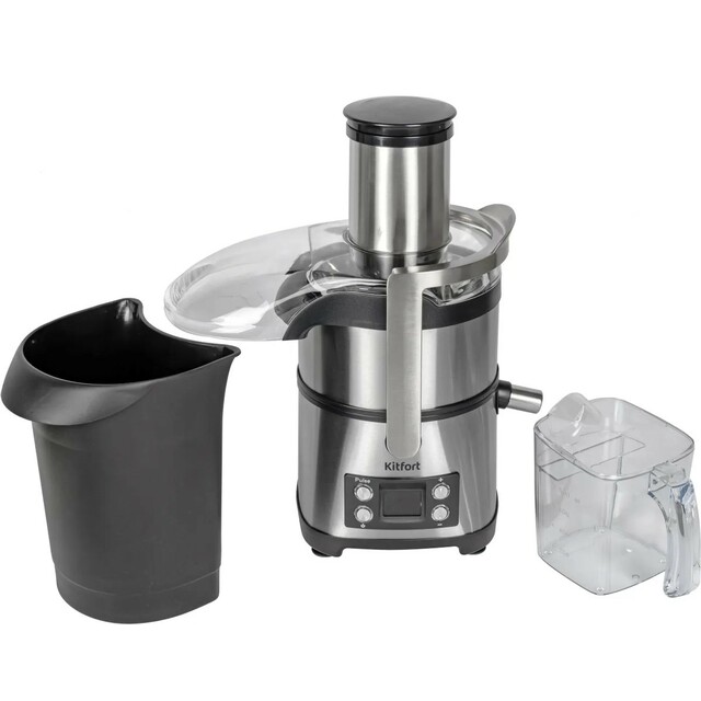Кухонный комбайн Kitfort KT-1395 (Цвет: Silver / Black)
