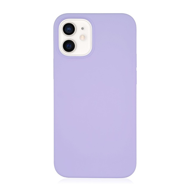 Чехол-накладка VLP Silicon Case для смартфона iPhone 12 Mini (Цвет: Purple)