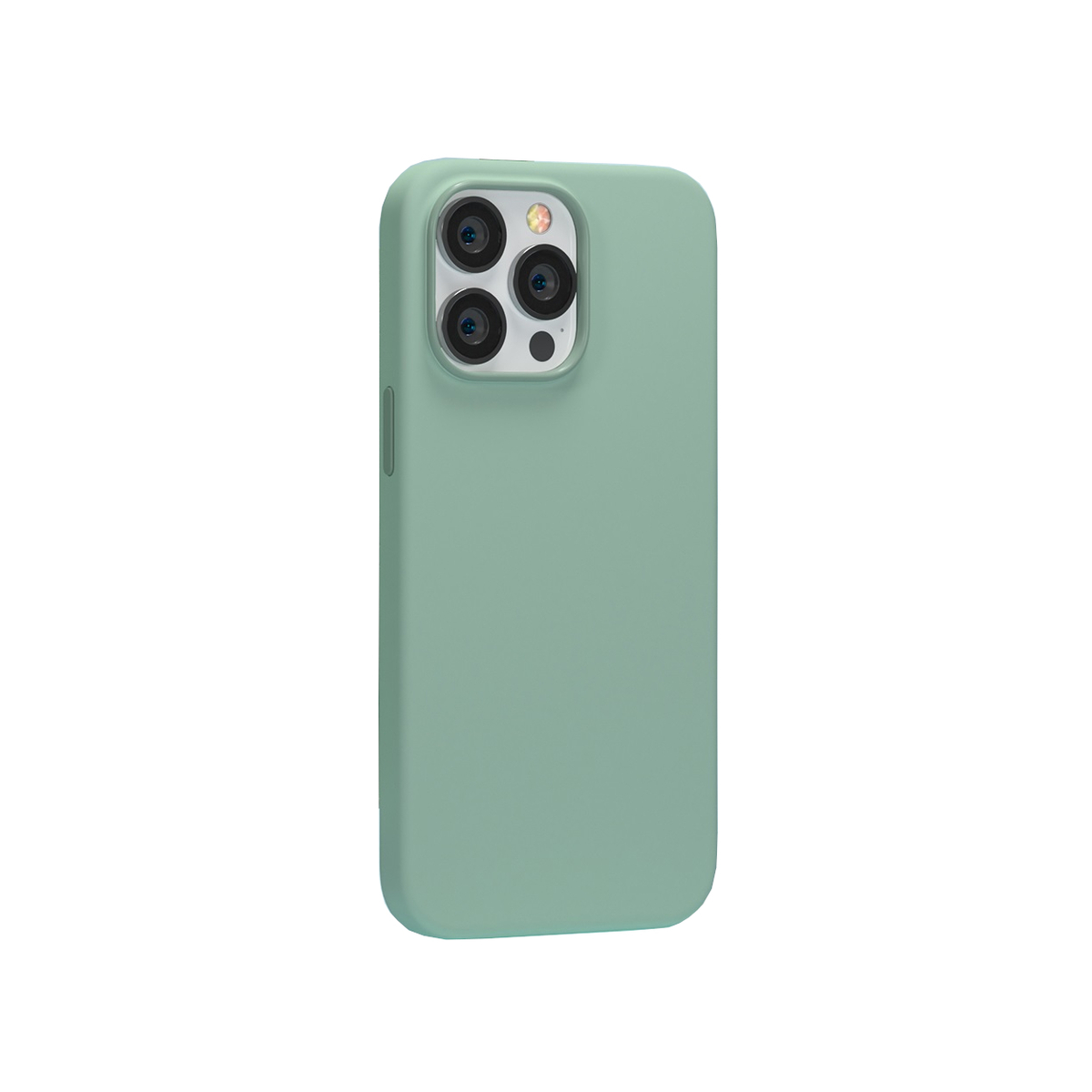 Чехол-накладка Devia Nature Series Silicone Magnetic Case для смартфона iPhone 14 Pro (Цвет: Light Green)