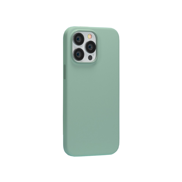 Чехол-накладка Devia Nature Series Silicone Magnetic Case для смартфона iPhone 14 Pro (Цвет: Light Green)