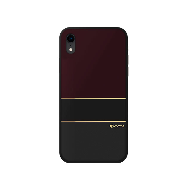Чехол-накладка Comma Luya Series case для смартфона iPhone XR (Цвет: Red)
