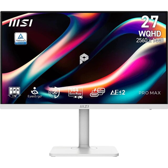 Монитор MSI 27" Pro MAX 271QPHW E14, белый