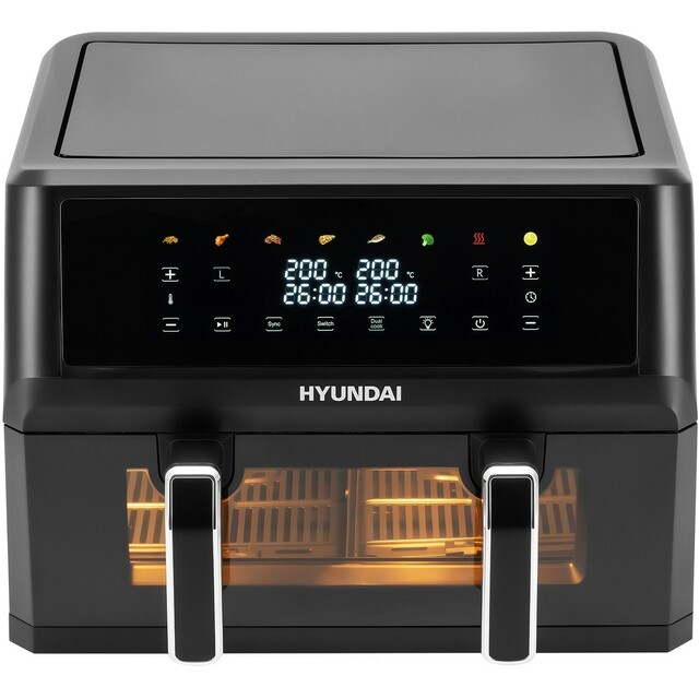 Аэрогриль Hyundai HYF-9089, черный Аэрогриль Hyundai HYF-9089, черный