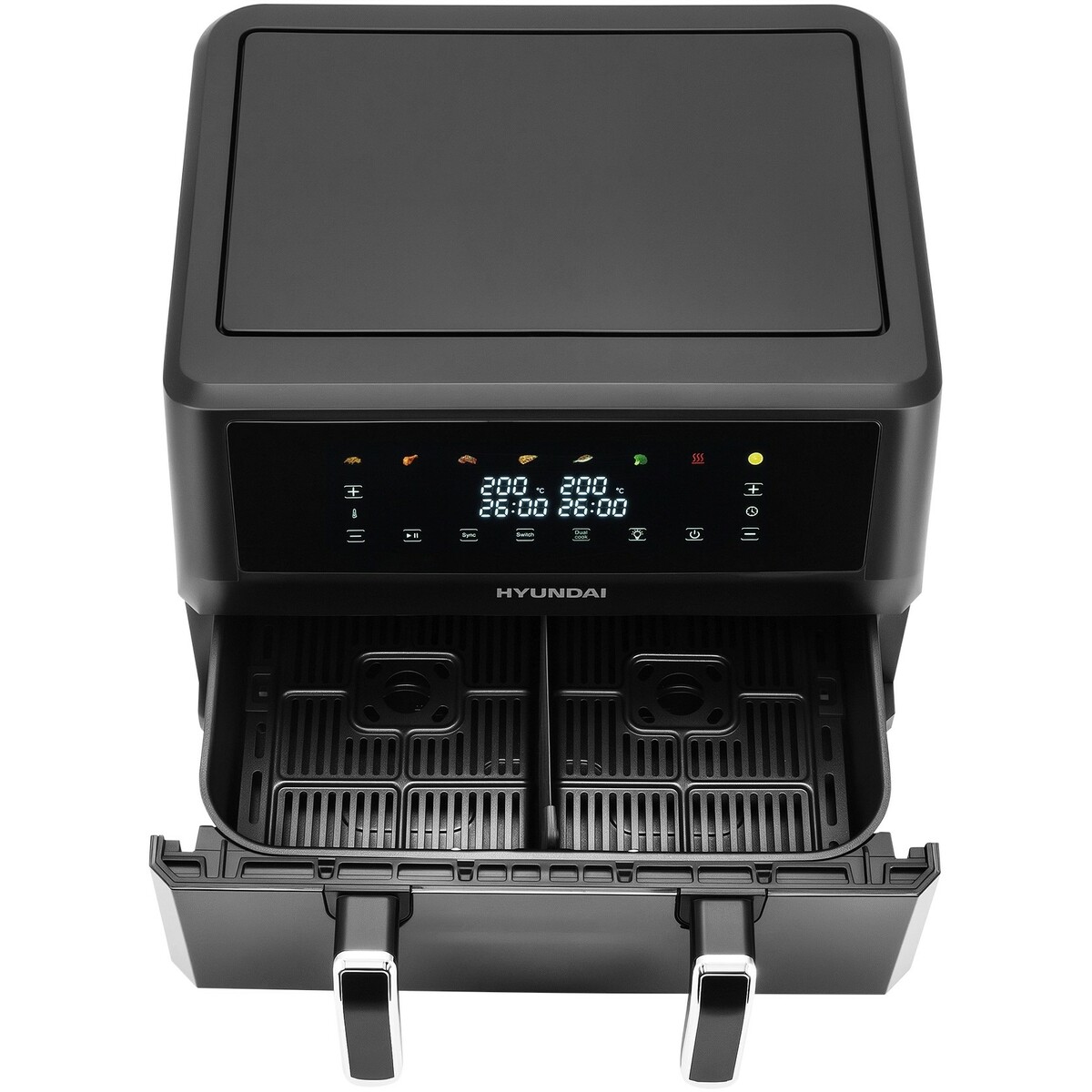 Аэрогриль Hyundai HYF-9089, черный