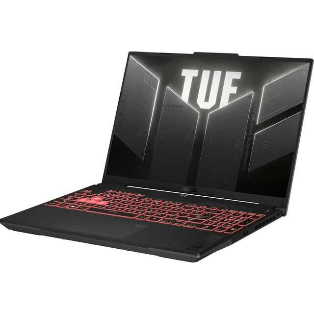 Ноутбук Asus TUF Gaming A16 FA607NUG-RL161 (Ryzen 7 7445HS 3.2Ghz/16Gb DDR5/SSD512Gb/NVIDIA GeForce RTX4050 6Gb/16 /noOS/gray) (90NR0MU3-M009R0)