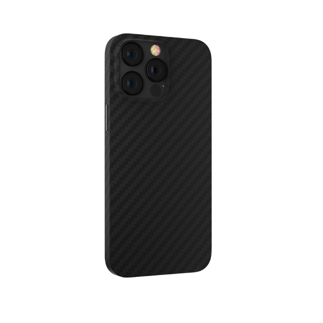Чехол-накладка Devia Ultra-Thin Carbon Fiber Texture Magnetic Case для смартфона iPhone 14 Pro Max, черный