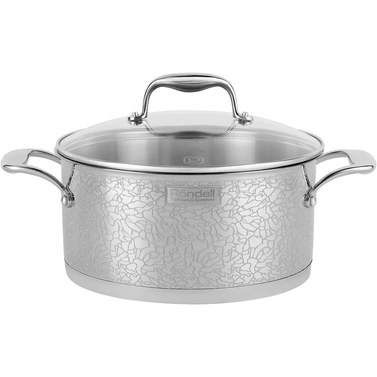 Кастрюля Rondell Vintage RDS-344 (Цвет: Inox)
