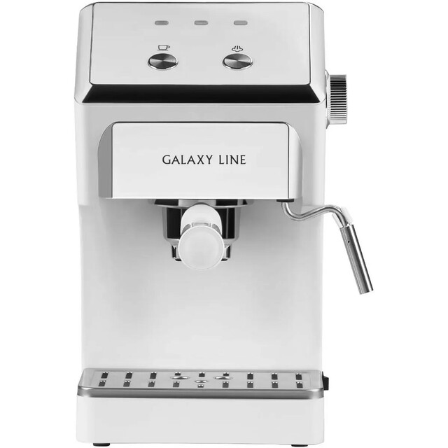 Кофеварка рожковая Galaxy Line GL 0756, белый