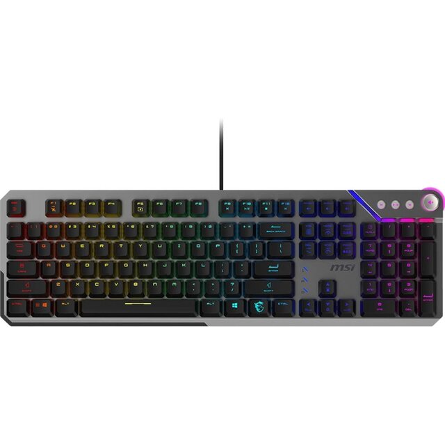 Клавиатура MSI STRIKE 600 Silent механическая (Цвет: Gray / Black)