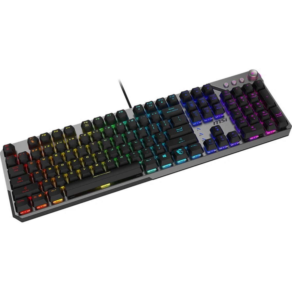 Клавиатура MSI STRIKE 600 Silent механическая (Цвет: Gray / Black)