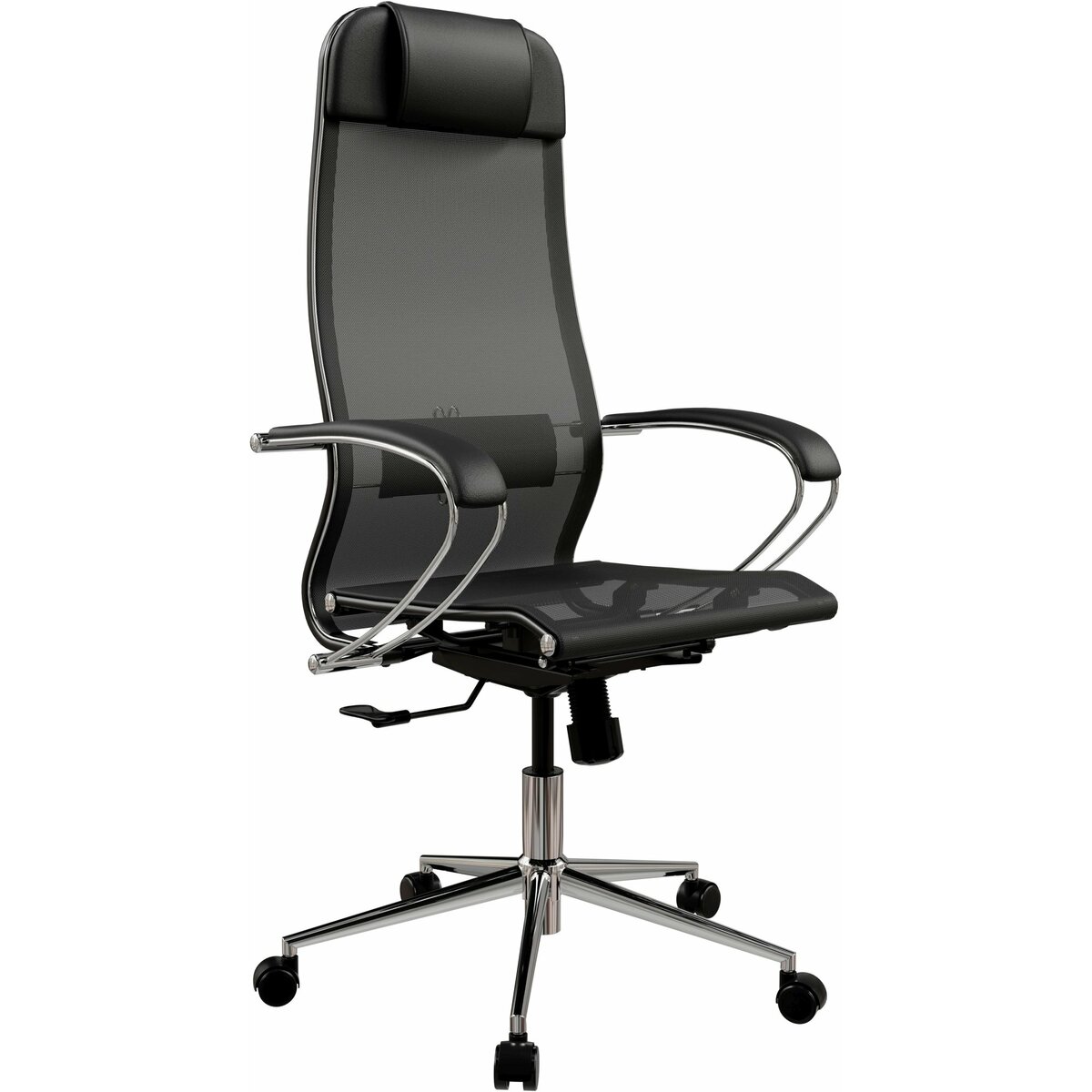 Кресло Метта ErgoLife Set 4, черный