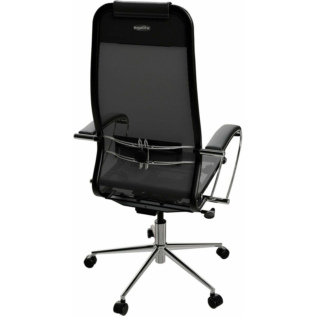 Кресло Метта ErgoLife Set 4, черный