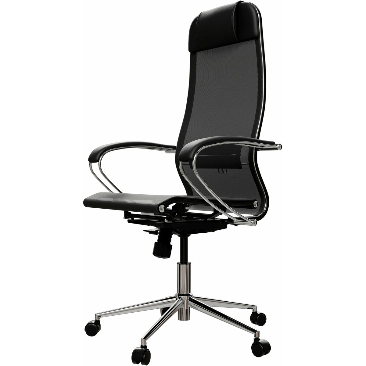 Кресло Метта ErgoLife Set 4, черный