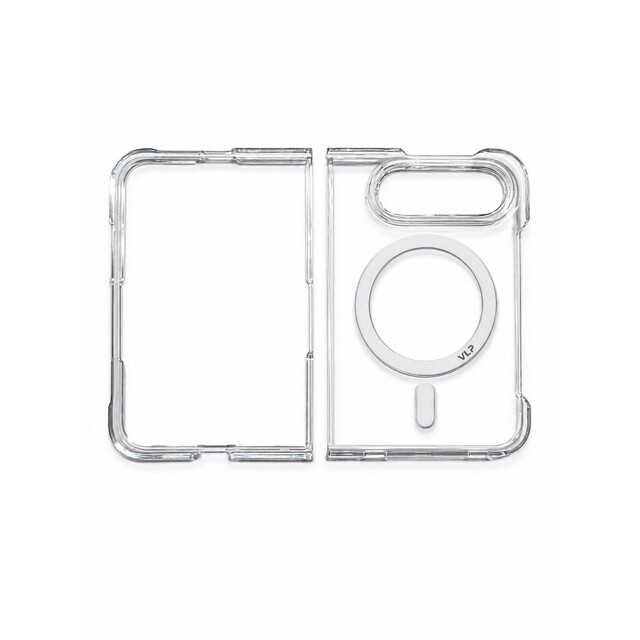 Чехол-накладка VLP Puro Case с MagSafe для iPhone Duo, прозрачный Чехол-накладка VLP Puro Case с MagSafe для iPhone Duo, прозрачный