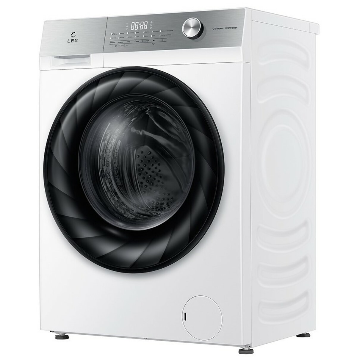 Стиральная машина LEX LWM07014WHID duo, белый