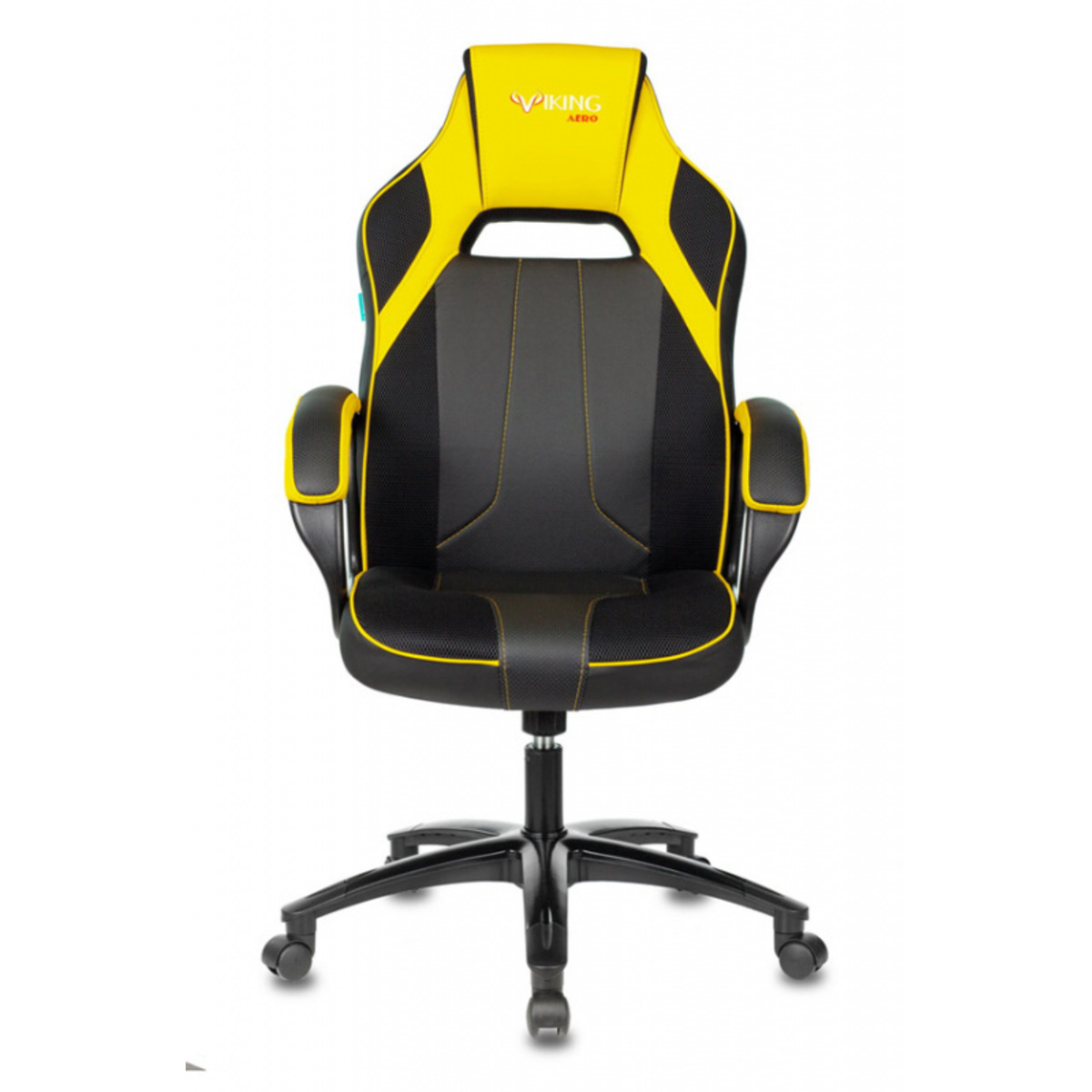 Кресло игровое Zombie VIKING 2 AERO (Цвет: Black / Yellow)