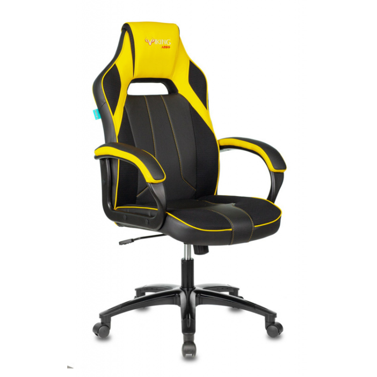 Кресло игровое Zombie VIKING 2 AERO (Цвет: Black / Yellow)