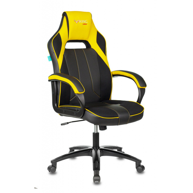 Кресло игровое Zombie VIKING 2 AERO (Цвет: Black / Yellow)