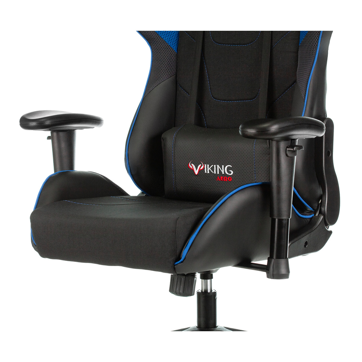 Кресло игровое Zombie VIKING 4 AERO (Цвет: Black/Blue)