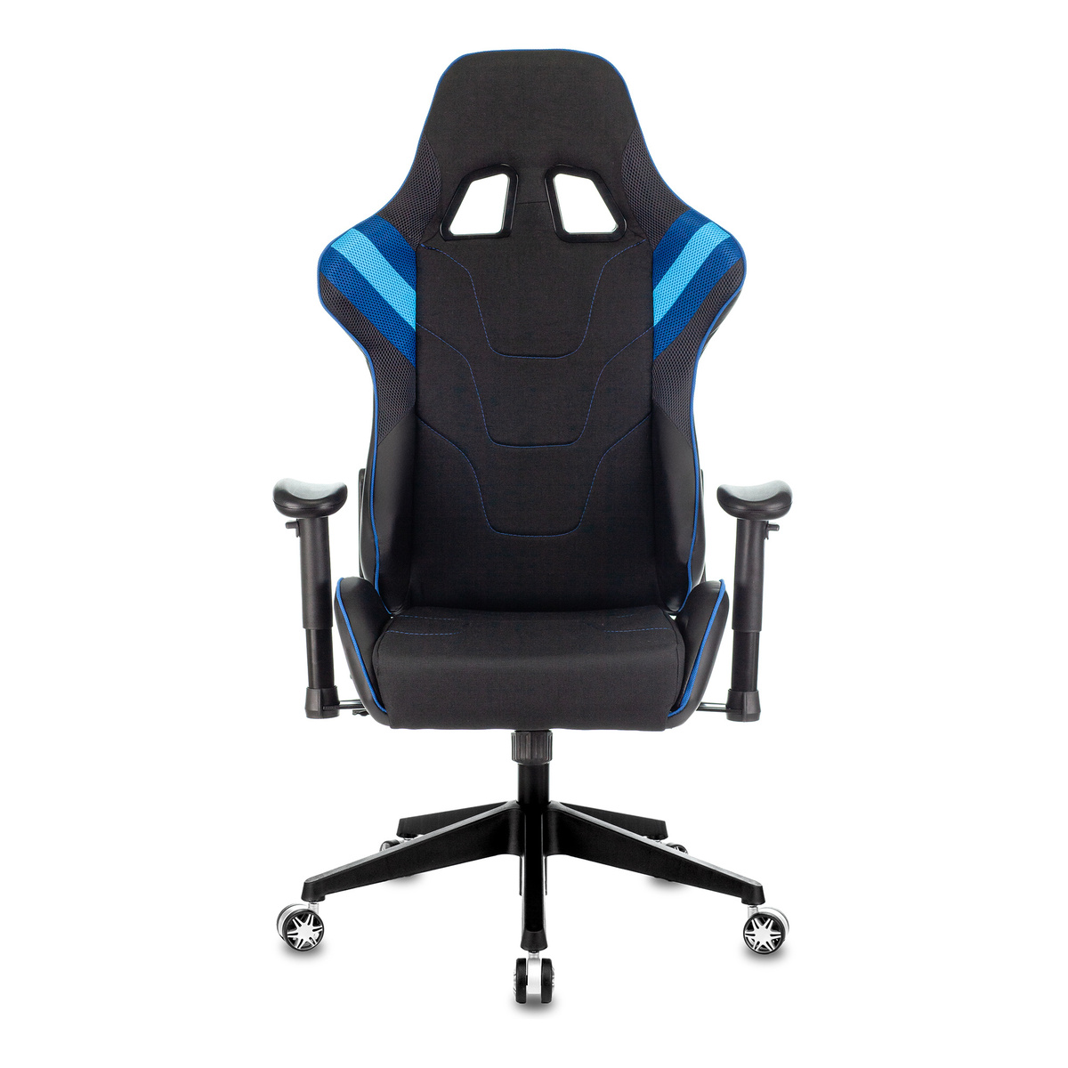 Кресло игровое Zombie VIKING 4 AERO (Цвет: Black/Blue)