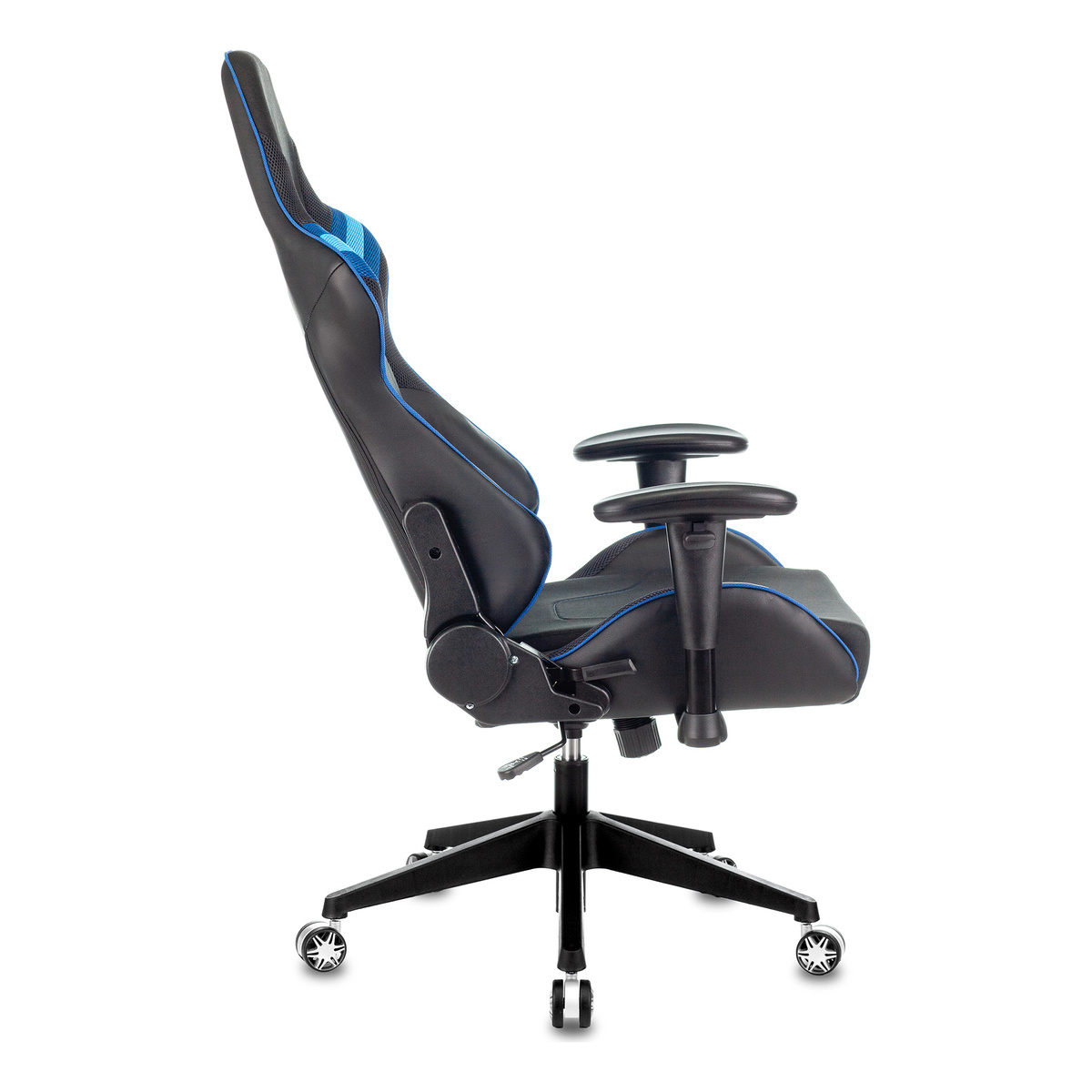 Кресло игровое Zombie VIKING 4 AERO (Цвет: Black/Blue)