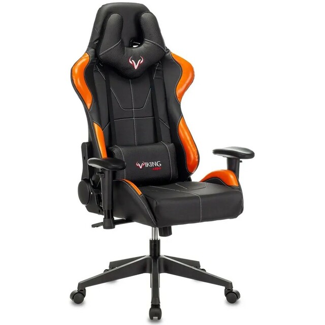 Кресло игровое Zombie VIKING 5 AERO (Цвет: Black/Orange)