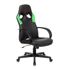 Кресло игровое Zombie RUNNER (Цвет: Back/Green)