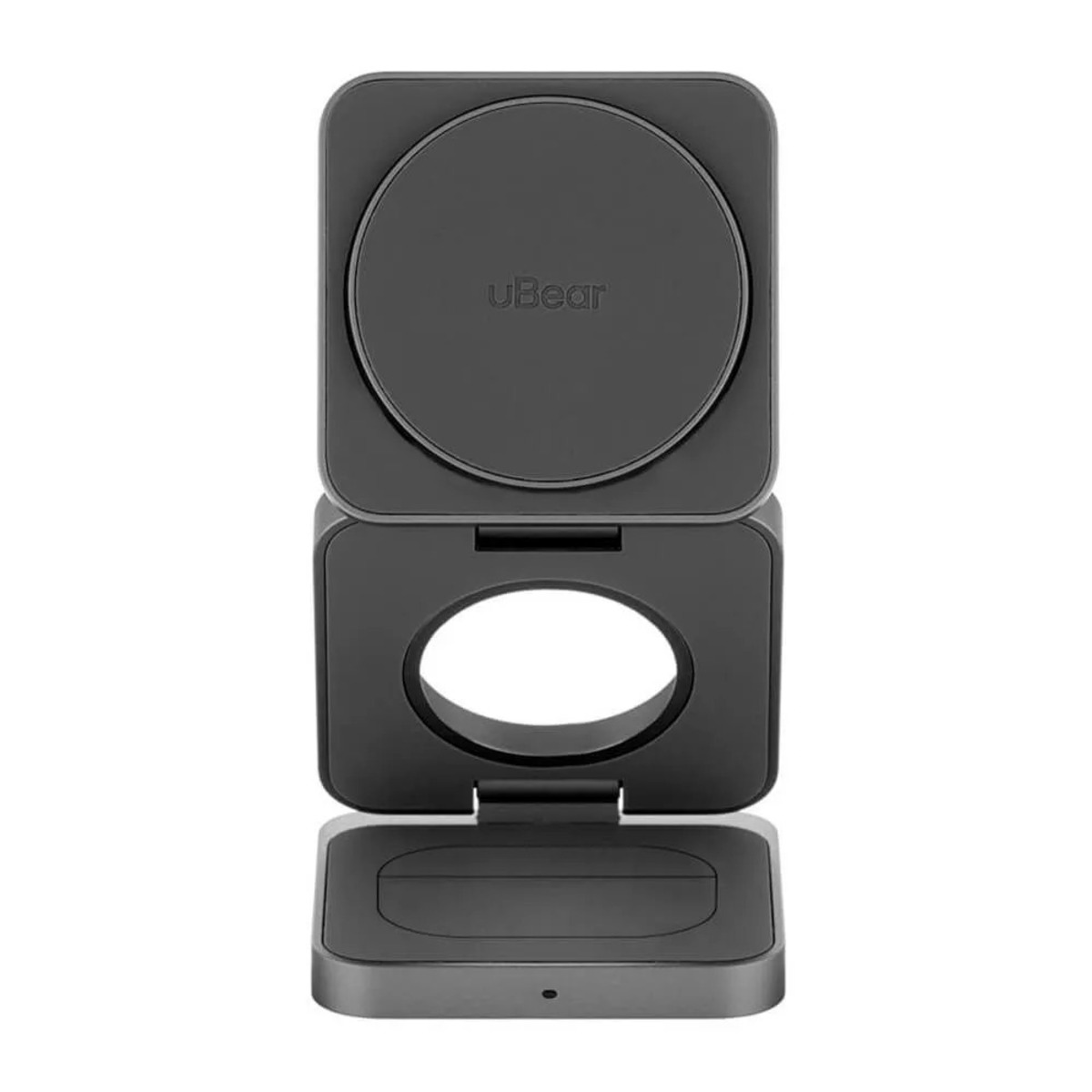 Беспроводное зарядное устройство uBear Balance 3in1 Magnetic Wireless Charger (Цвет: Gray)