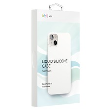 Чехол-накладка VLP Silicone Case для смартфона Apple iPhone 13 (Цвет: White)