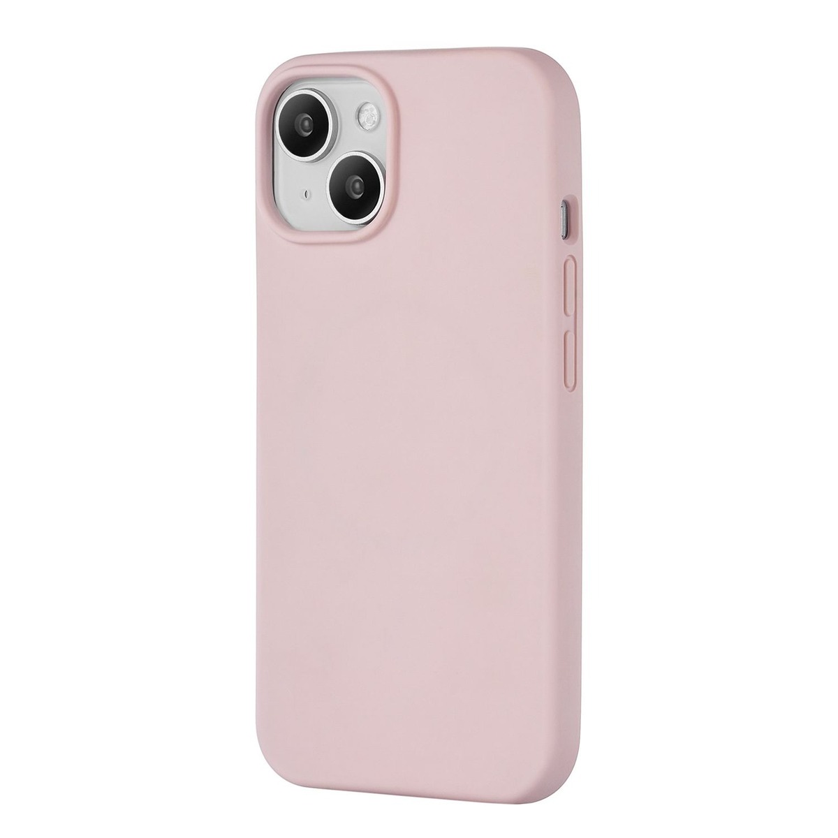 Чехол-накладка uBear Touch Mag Case для смартфона Apple iPhone 15 (Цвет: Light Rose)