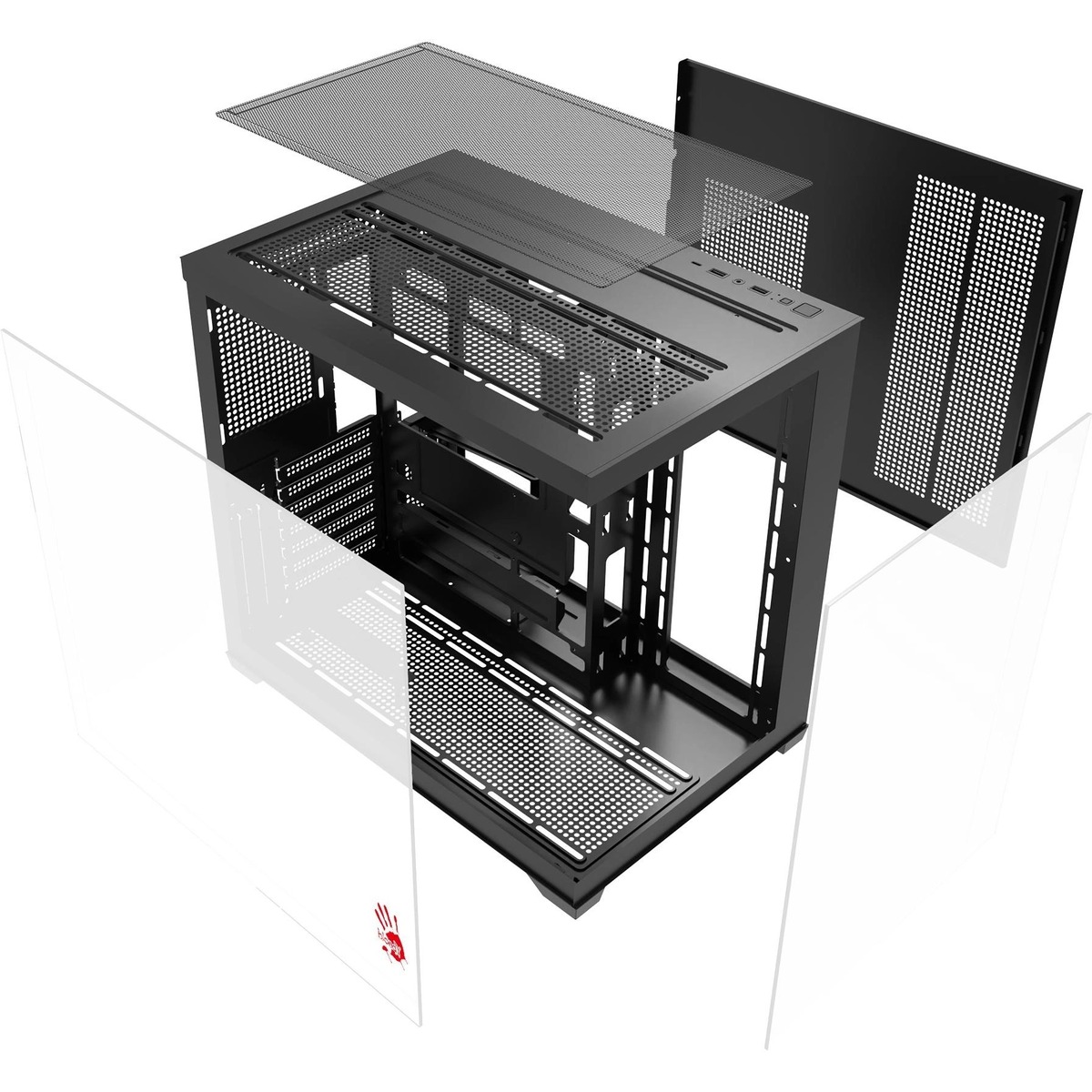 Корпус Bloody CC-122, черный