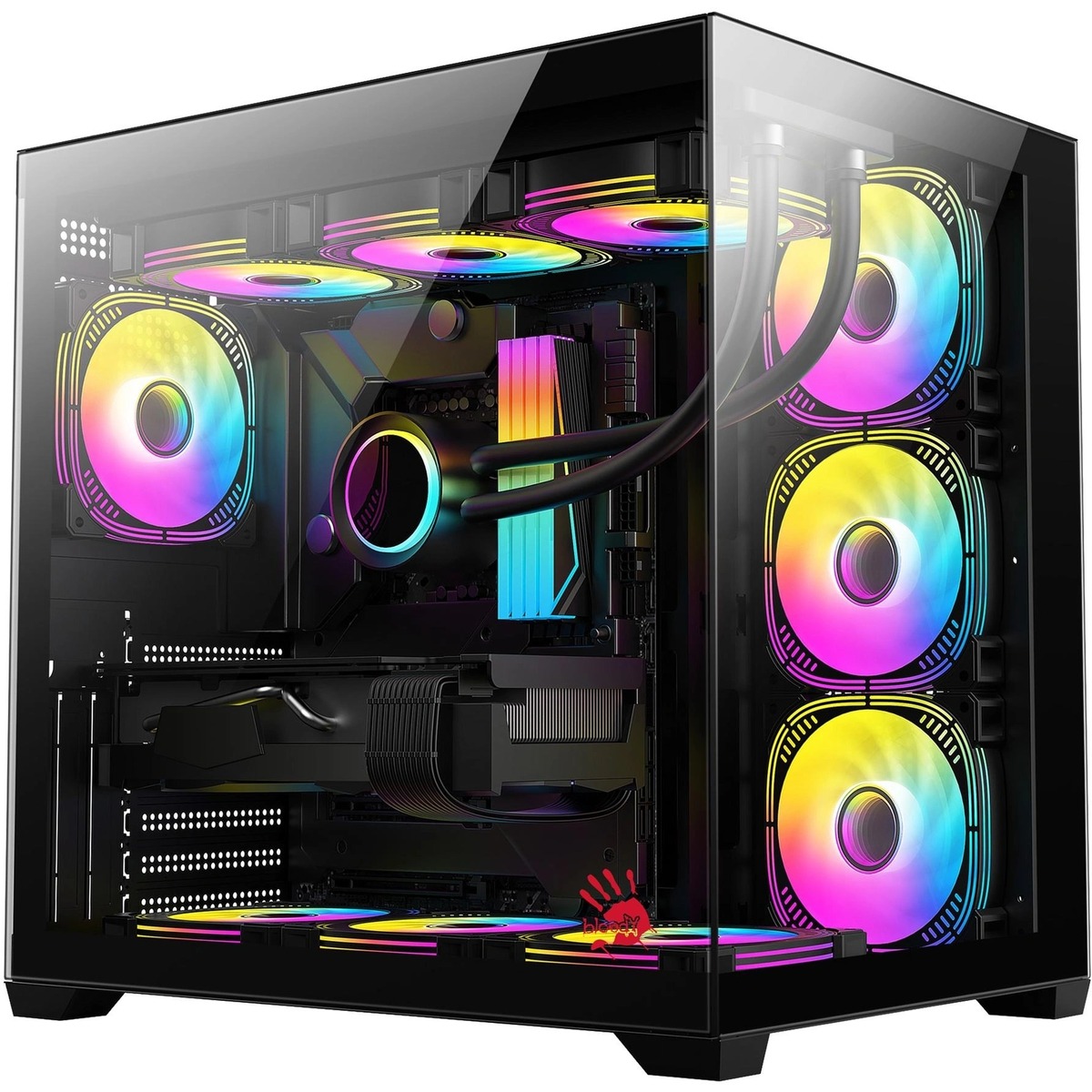 Корпус Bloody CC-122, черный