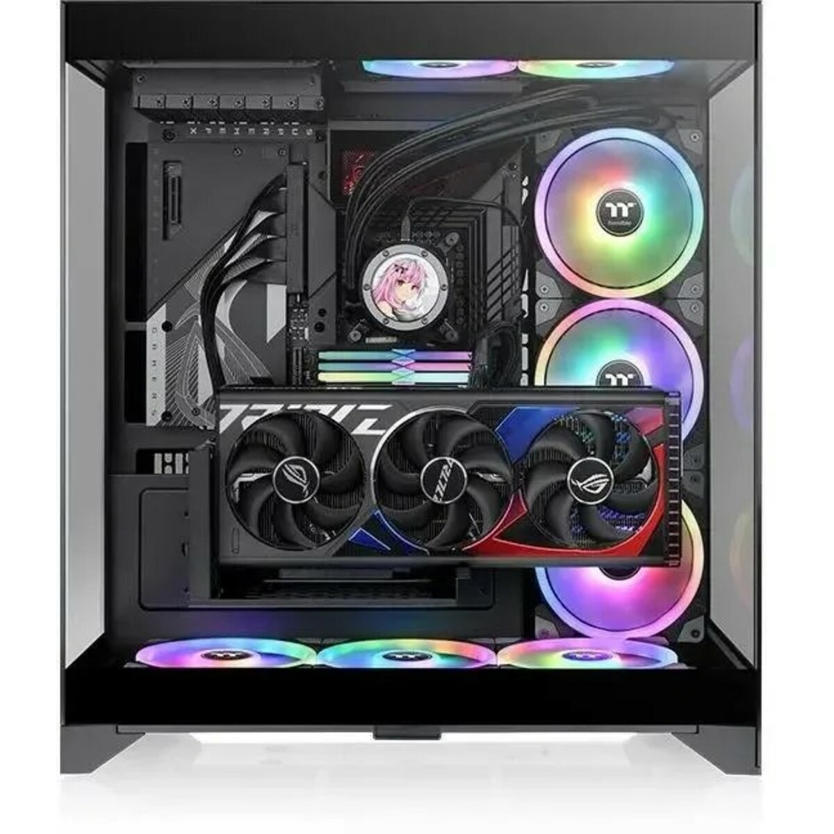 Корпус Thermaltake CTE E550 TG, черный 