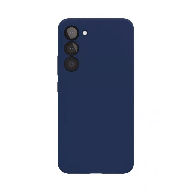 Чехол-накладка VLP Aster Сase with Magsafe для смартфона Samsung Galaxy S24 Plus (Цвет: Dark Blue)