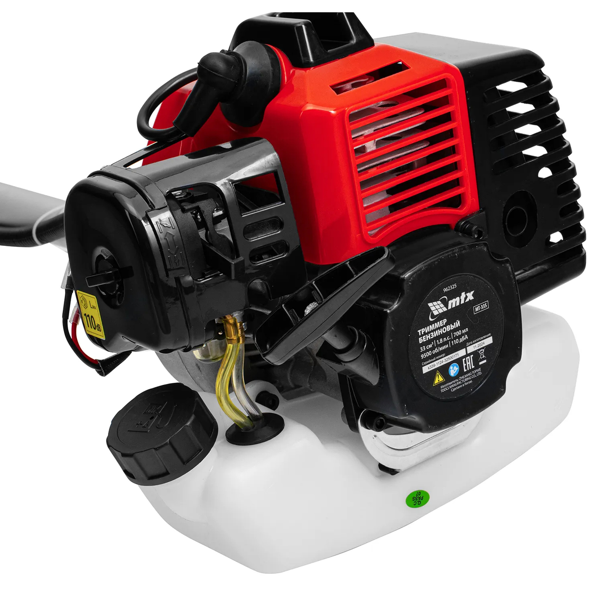 Триммер бензиновый MTX MT-33S (Цвет: Red/Black)