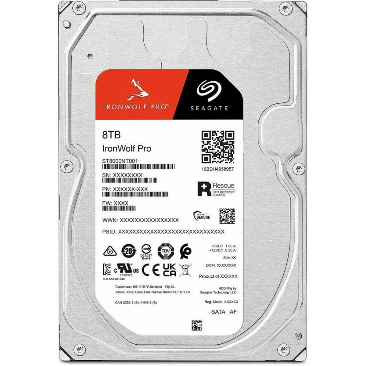 Жесткий диск Seagate Ironwolf Pro SATA-III 8TB ST8000NT001 