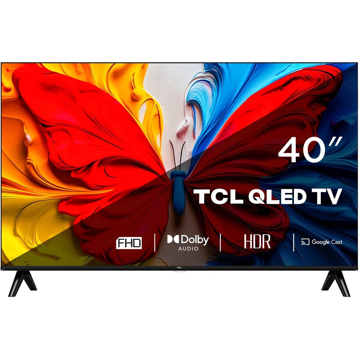 Телевизор TCL 40" 40S5K, черный 