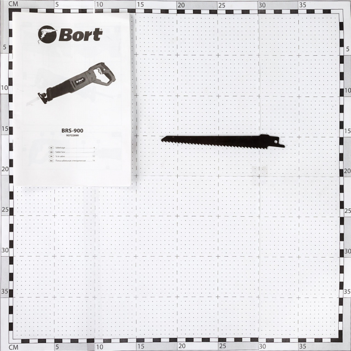 Сабельная пила Bort BRS-900 (Цвет: Blue)