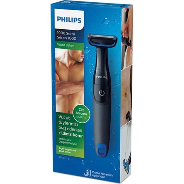 Триммер Philips Series 1000 BG1024 / 16 (Цвет: Black / Blue) Триммер Philips Series 1000 BG1024 / 16 (Цвет: Black / Blue)