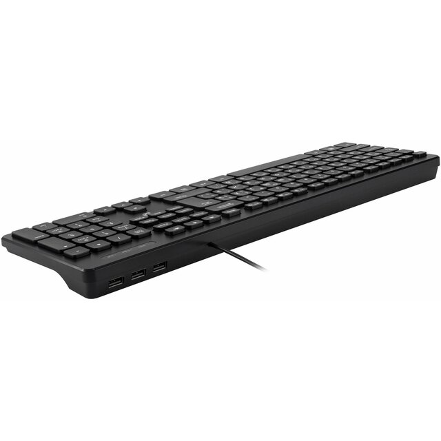 Клавиатура Oklick K733, черный 